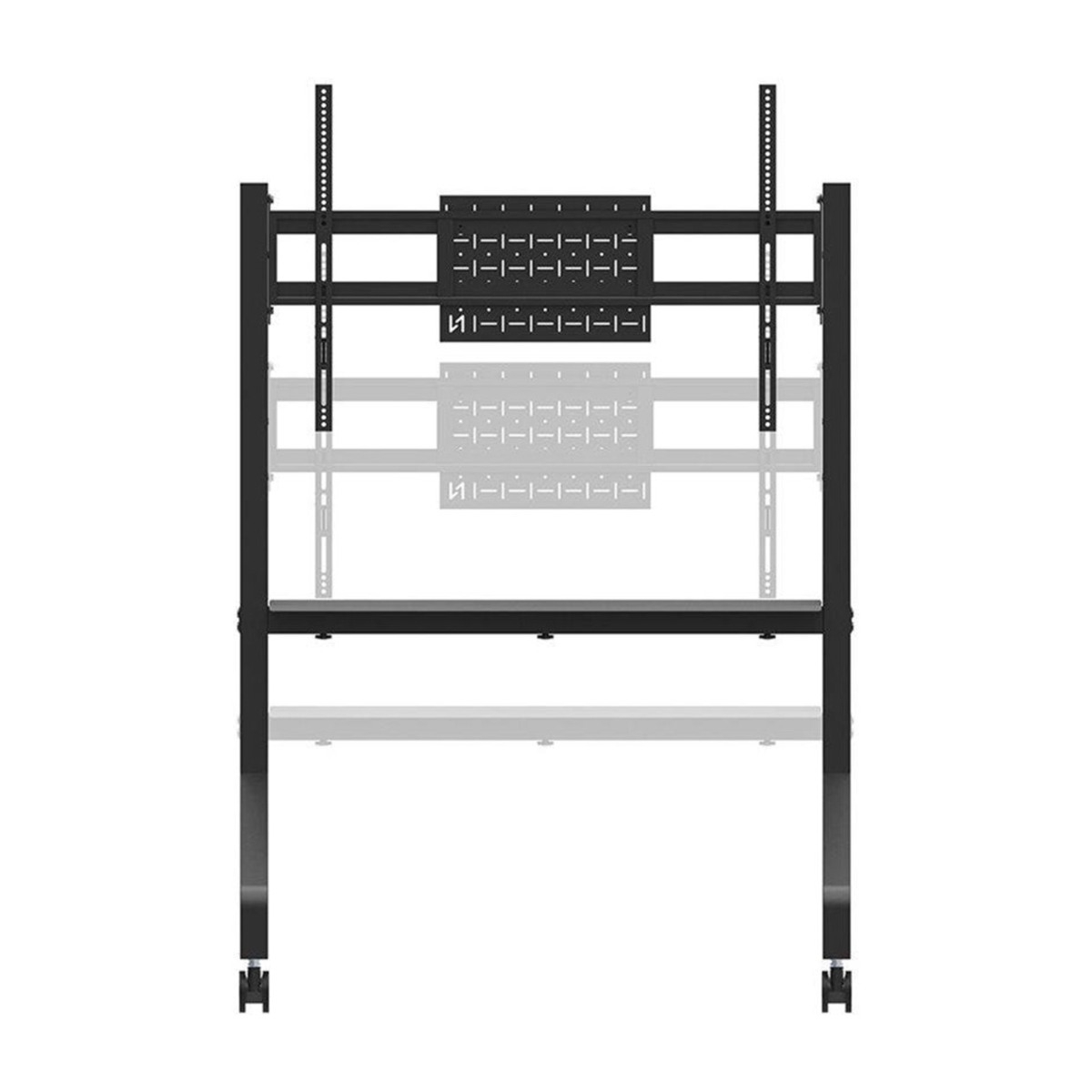 Neomounts FL50-525BL1 MOVE Go mobilt golvstativ, 55-86", svart