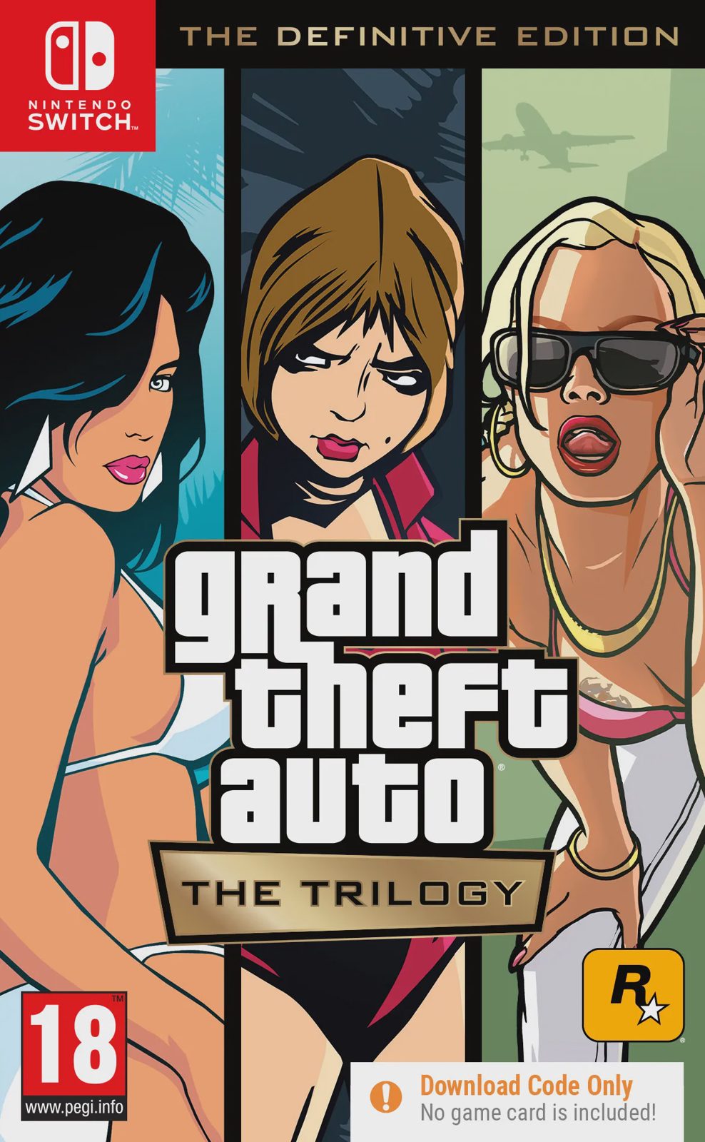 Grand Theft Auto: The Trilogy – The Definitive Edition (Code In A Box) (Nintendo Switch), bild 4