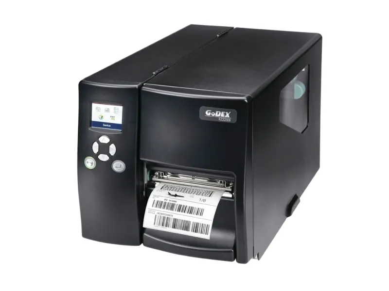 Godex EZ2350i, Direkt termisk/termisk överföring, 127 mm/sek, Kabel, Svart
