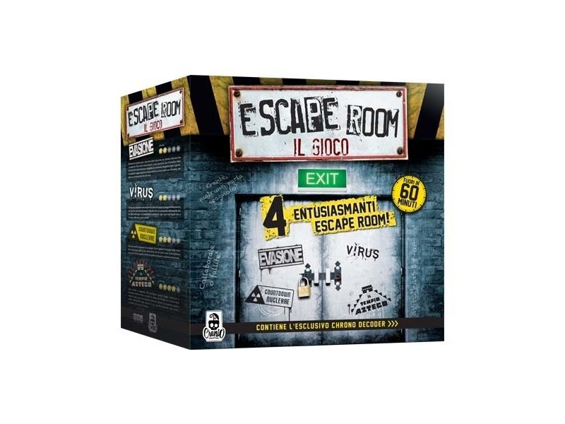 Asmodee Escape Room 2 brädspel 3–5 spelare 16+ 60 minuter, danska