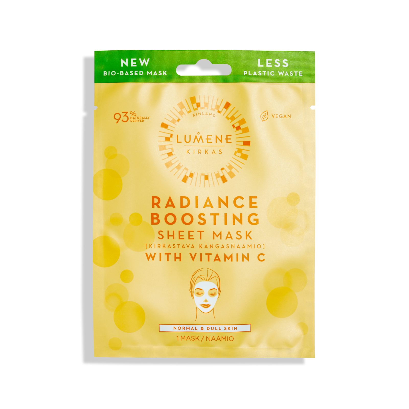 Lumene Radiance Boosting Sheet Mask 1 pcs, bild 2