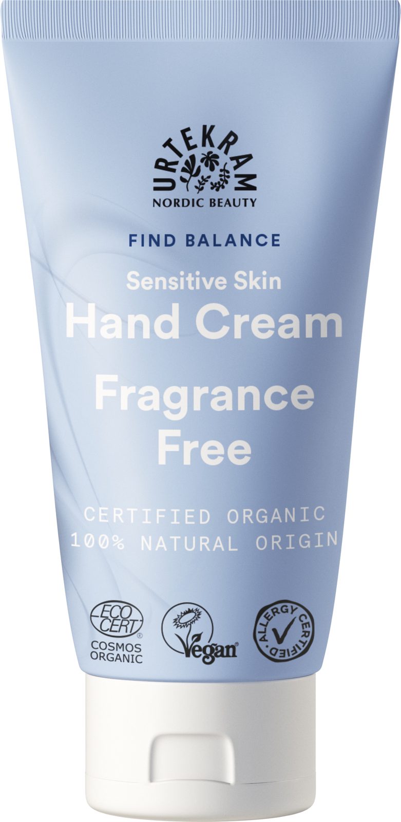 Urtekram Hand Cream Fragrance Free 75 ml