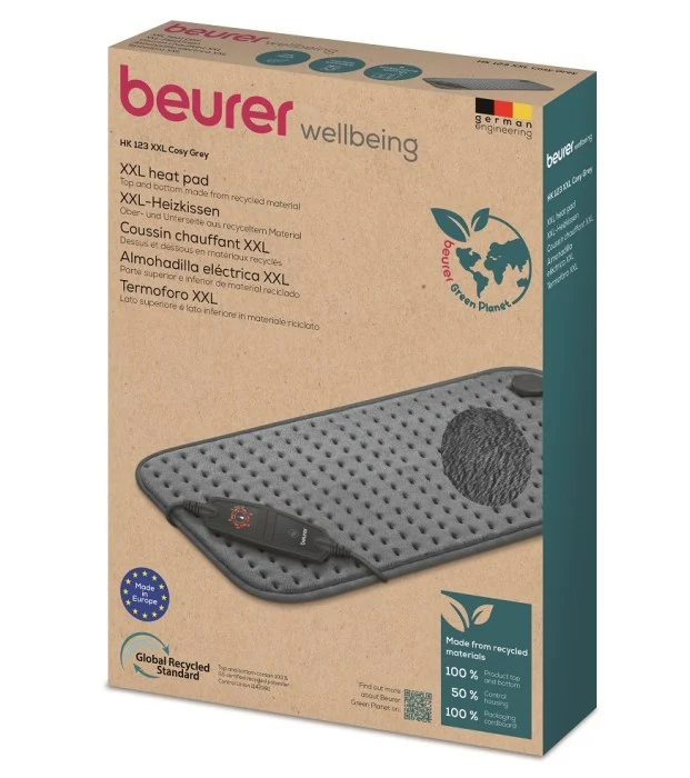 Beurer HK123 XXL värmedyna, grå