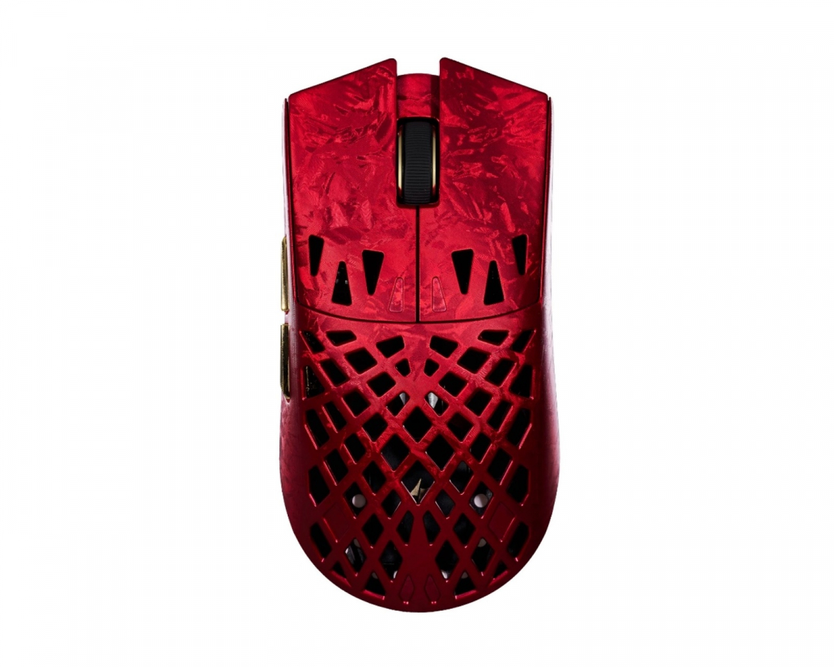 ATK Ghost Ultimate Carbon Fiber Trådlös Gamingsmus - Röd