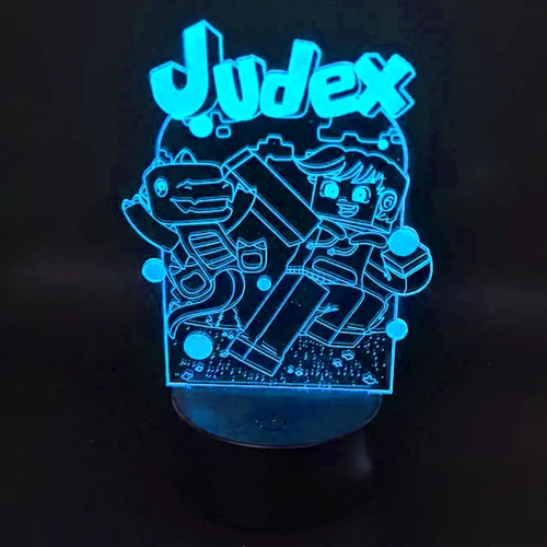 Judex - Dino 3D LED-lampa