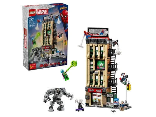 LEGO Super Heroes Marvel Spider-Man mot Mysterio: Daily Bugle 76342, bild 2