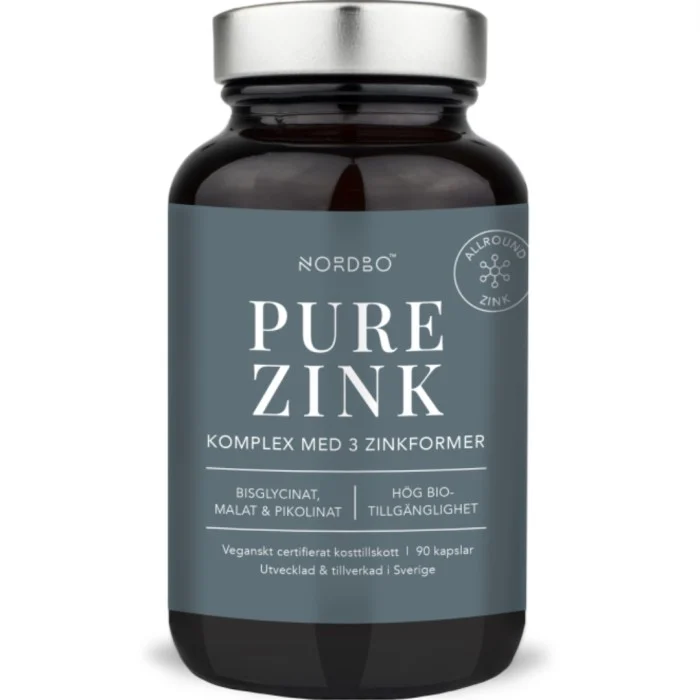 Nordbo Pure Zink 90 kapslar