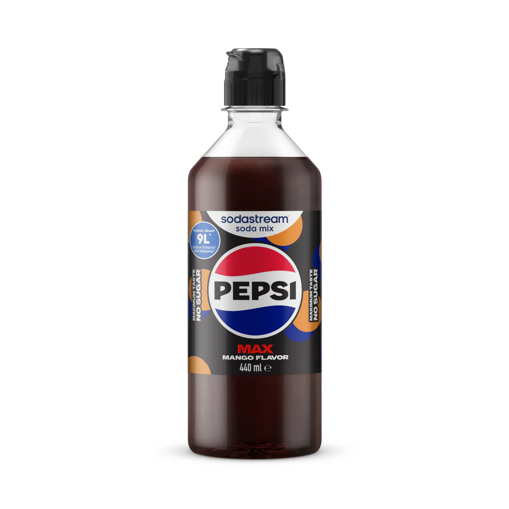 SodaStream Pepsi Max Mango smaksirap, 440 ml