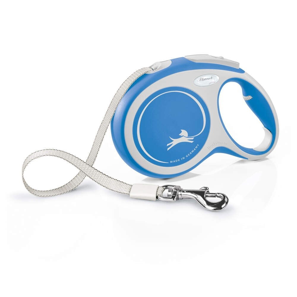 Flexi New Comfort Tape Large 8 m Band/50 kg Blå