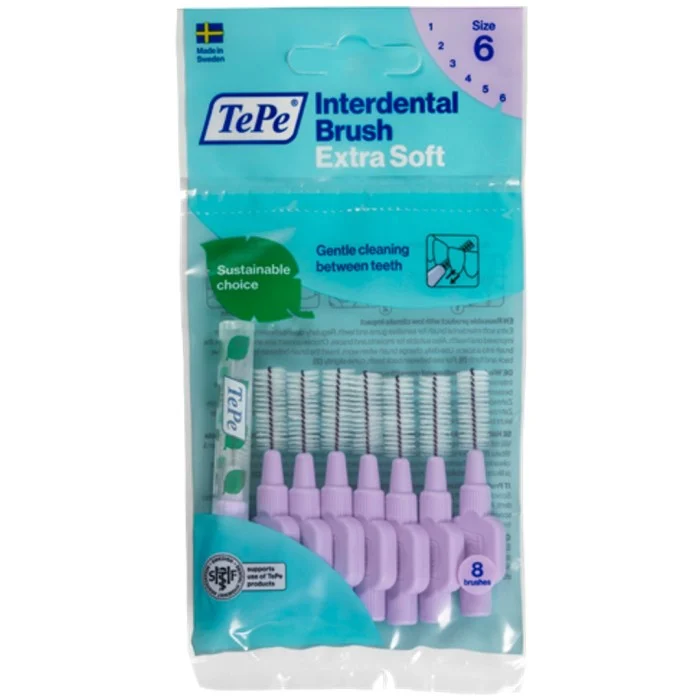 TePe Mellanrumsborste ljuslila 1.1 mm, 8 st