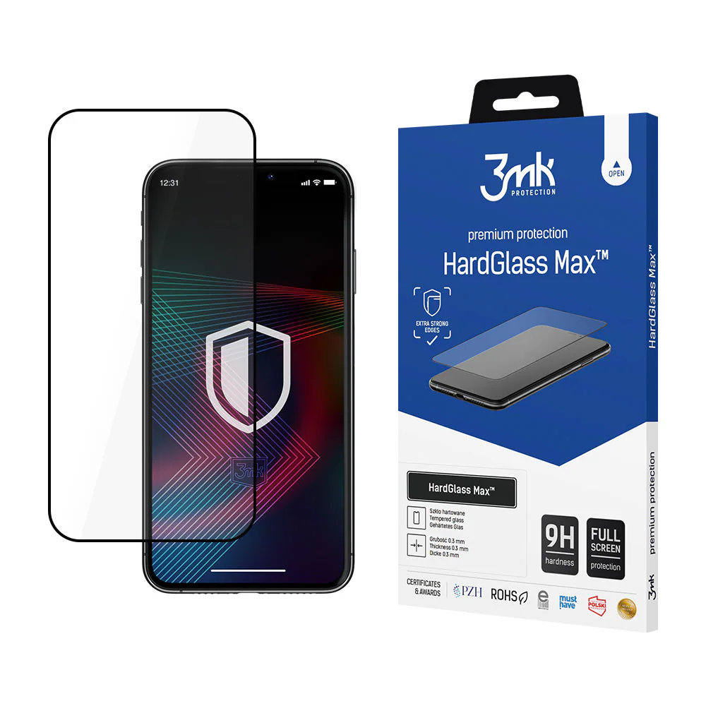 3mk HardGlass Max härdat glas till iPhone 14 Pro Max