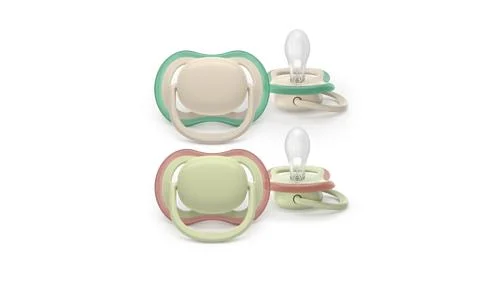 Philips Avent Ultra Air napp, 6–18 m, 2-pack, Ljusbeige/Ljusgrön, bild 5