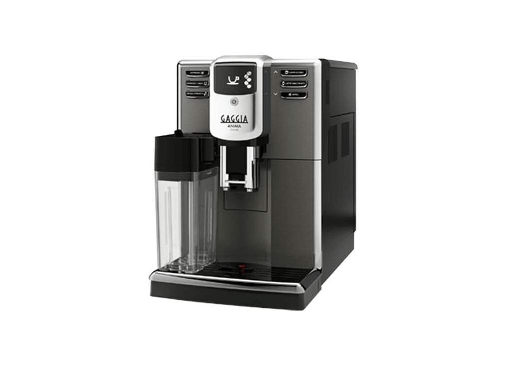 Gaggia Anima Class, Espressomaskin, 1,8 l, Kaffebönor, Malat kaffe, Inbyggd kvarn, 1500 W, Svart, Rostfritt stål