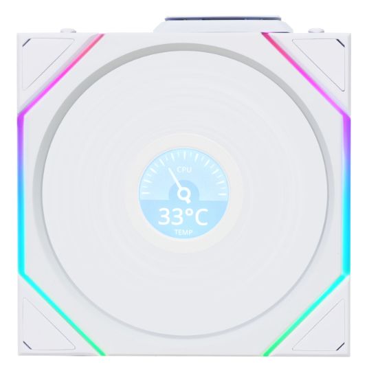Lian Li Uni Fan TL, fläkt, 14 cm, 200 rpm, 1800 rpm, vit