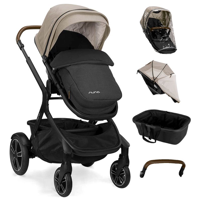 Nuna Demi Grow sittvagn, timber