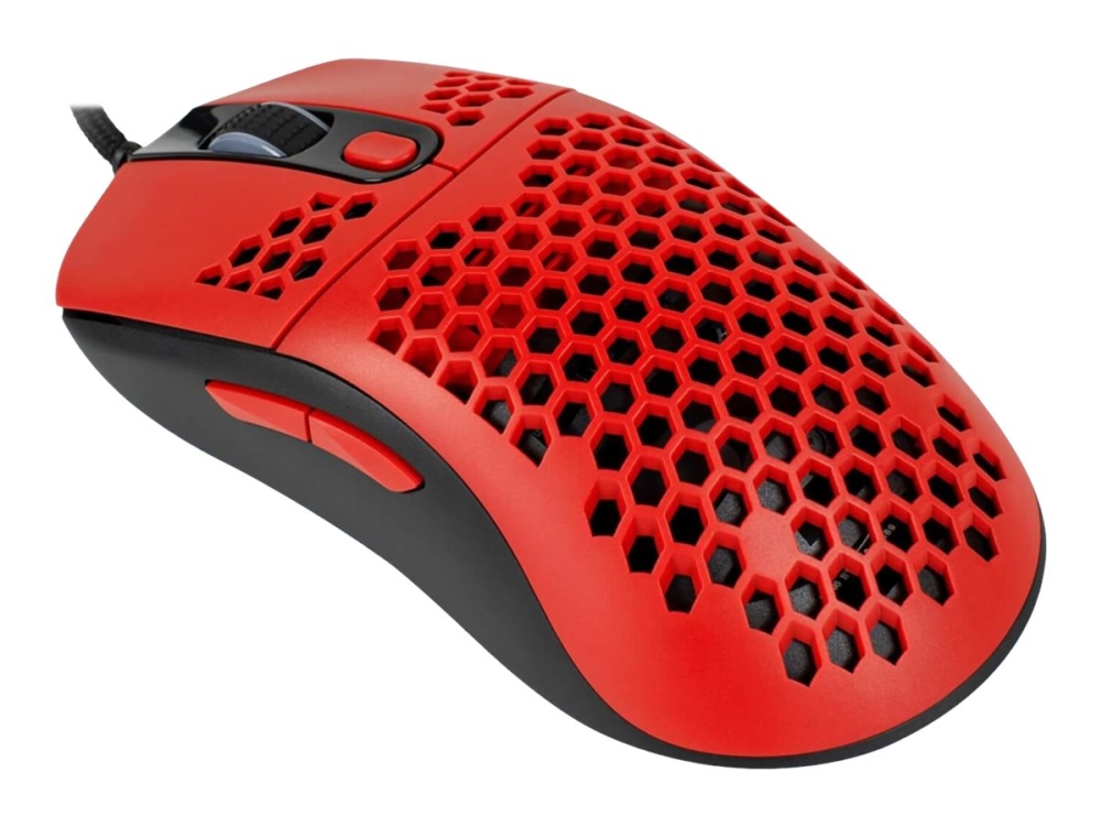 Arozzi Favo Ultra Light Gaming Mouse - Röd
