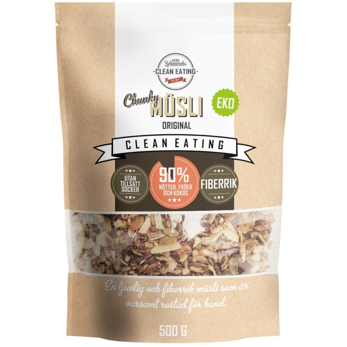 Clean Eating Müsli Chunky 500 g
