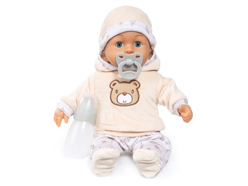 Bayer - First Words Baby 38 cm - Beige (93824CW), bild 2
