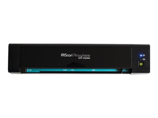 IRIS IRIScan Anywhere 6 Wifi Duplex - Dokumentskanner - Kontaktbildsensor (CIS) - Duplex - max. skanningsbredd: 21.6 - A4/Letter - 600 dpi - upp till 500 scanningar per dag - USB, Wi-Fi