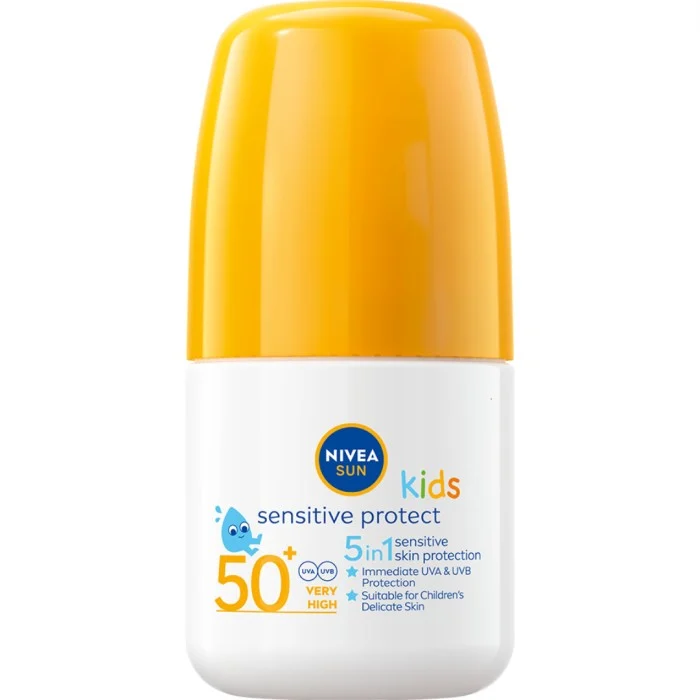 NIVEA NSUN Kids Sensitive Roll-On SPF50+ 50 ml