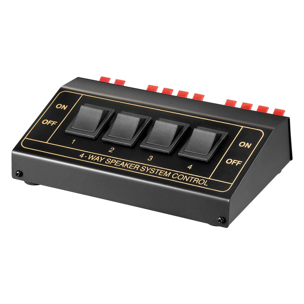 Högtalarswitch 1 till 4