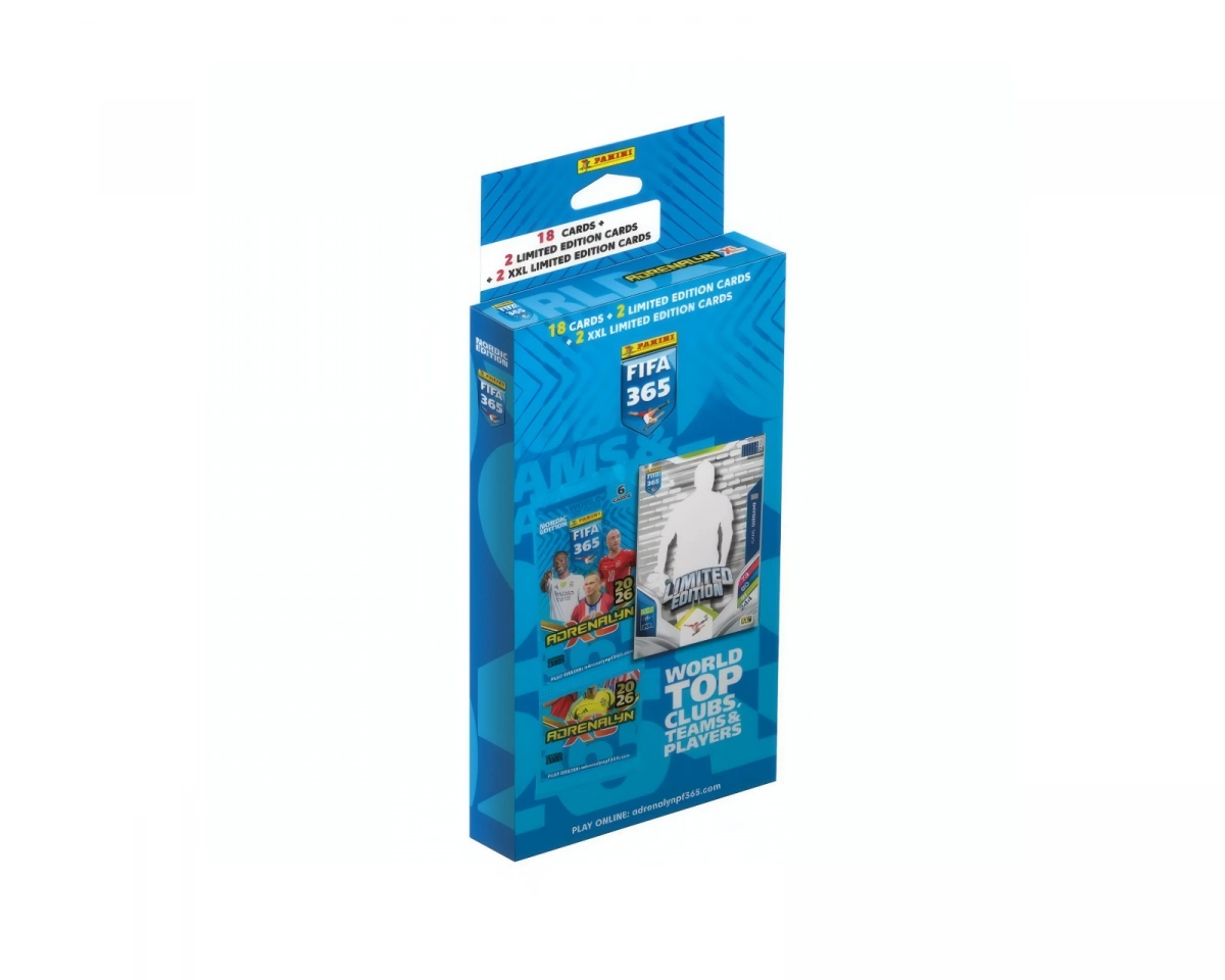 Panini FIFA 365 AdrenXL 2026 XXL Maxi Blister - Fotbollskort