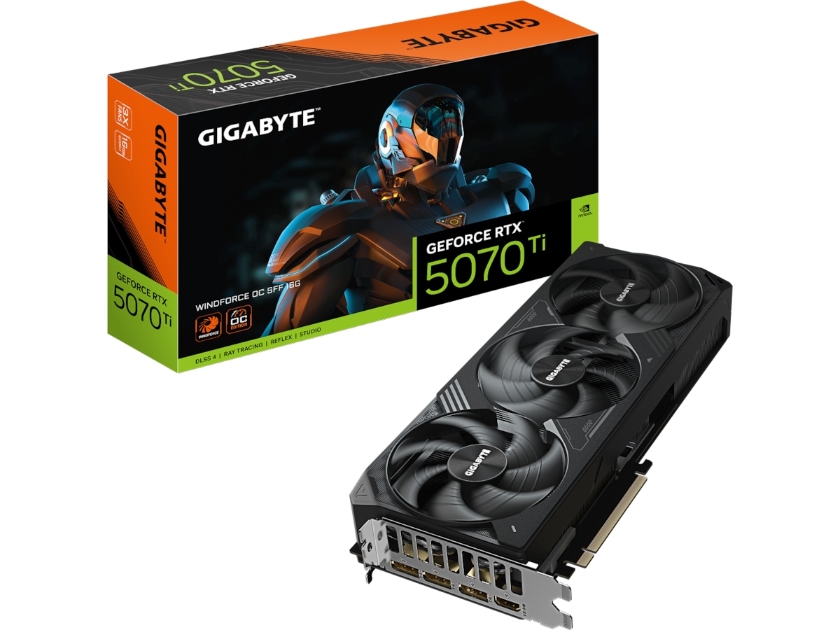 Gigabyte GeForce RTX 5070 Ti Windforce OC grafikkort