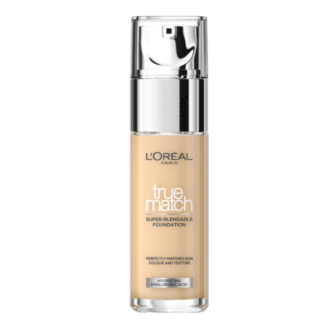 Loreal Paris True Match Super-Blendable Foundation With Hyaluronic Acid 1.W