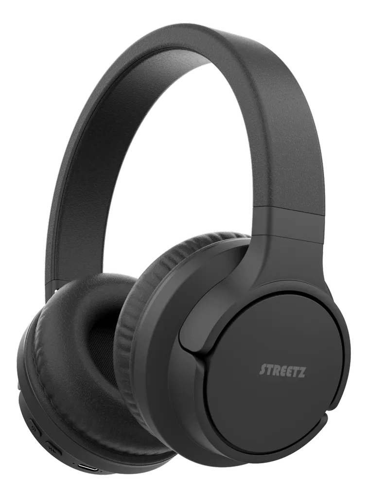 Streetz BT510 Bluetooth hörlurar med noise cancelling – svart, bild 2