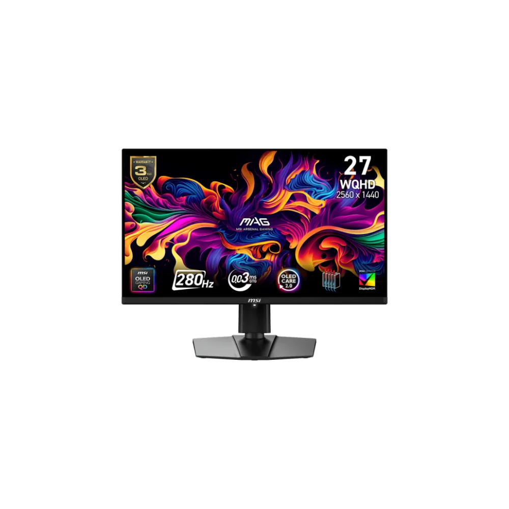 MSI MAG 271QP X28 / 27" / QD-OLED / 2560 x 1440 / 280Hz / 0.03ms / 2xHDMI/DP/USB-C