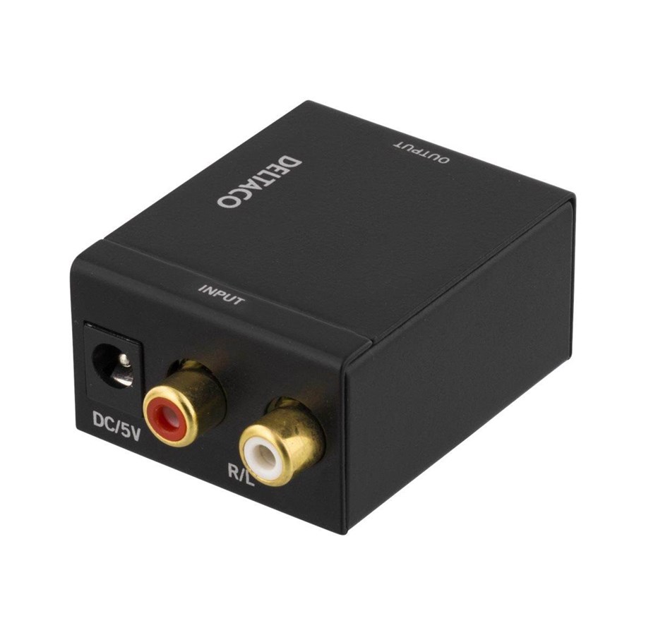 Audio Converter, ljudomvandlare från analog till digital, 2xRCA, S/PDIF, bild 4