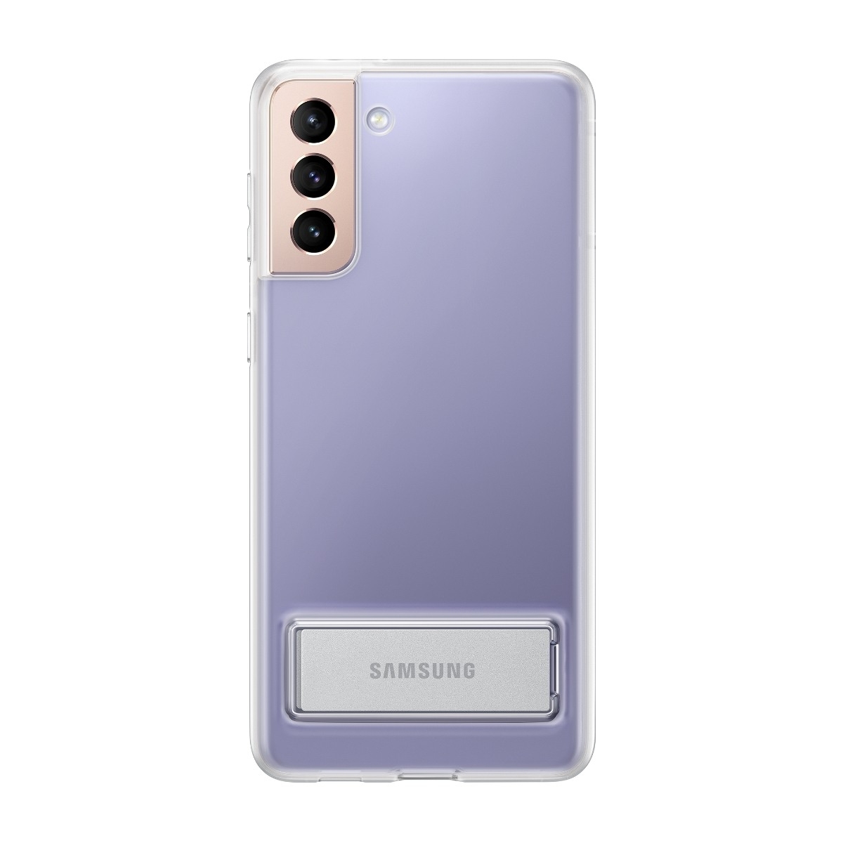 Samsung Galaxy S21+ Clear Standing Cover skal, transparent, bild 2