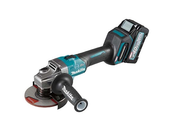 Makita GA005GM201, 8500 rpm, 12,5 cm, batteri, 4 At, 3,6 kg, borstlös motor