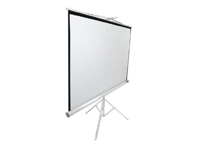 Elite Screens projektorduk med stativ, 71", 1:1, vit