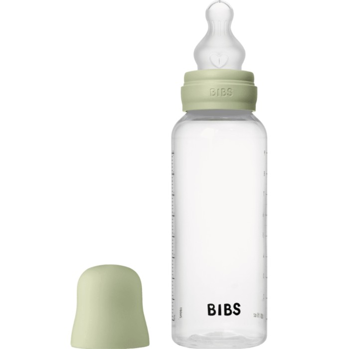 BIBS Nappflaska PP Silikon 270ml Sage, 1 st