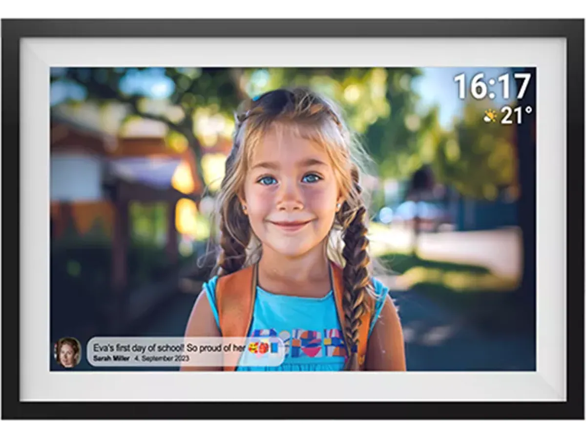 Denver PFF-1516 Wi-Fi-fotoram 15.6” - Black