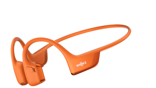 Shokz OpenRun Pro 2 benkonduktionsteknik headset, orange, bild 3