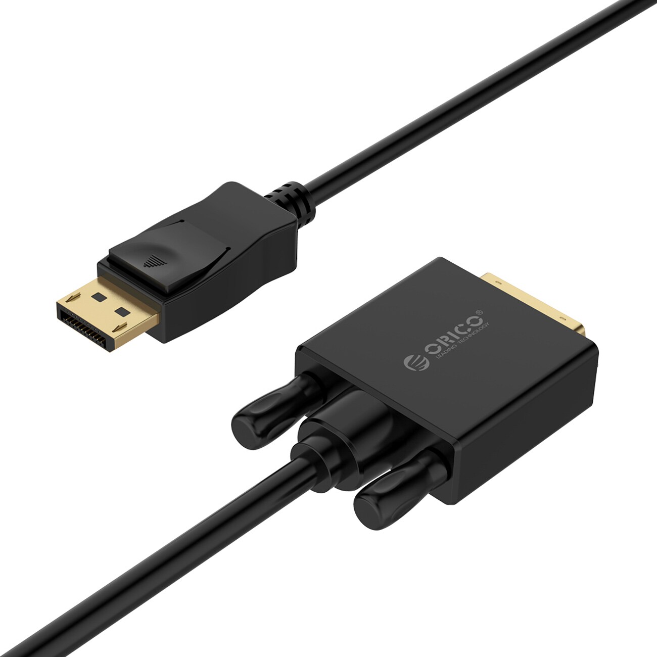 Orico XD-DTD DisplayPort till DVI 4K-kabel 3 m – svart, bild 2
