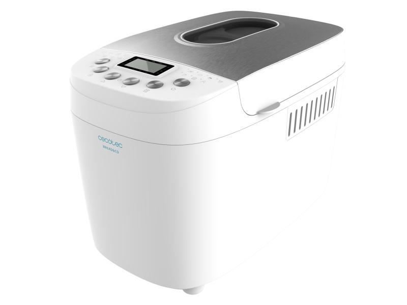 Cecotec Bread&Co 1500 PerfectCook bakmaskin 1,5 kg varmhållningsfunktion, vit