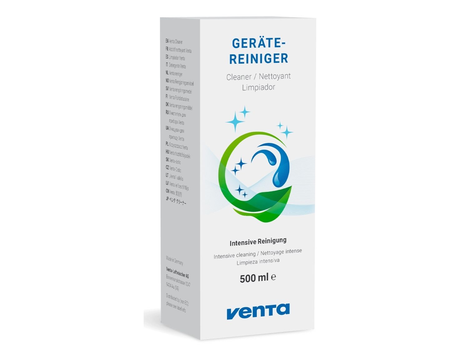 Venta 6005001 rengöringsmedel 500 ml för Original/CP/ASC/AC-modeller