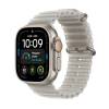 Apple Watch Ultra 4 GPS + Cellular 49 mm naturligt titan, genomlyst grå Havsband, bild 2