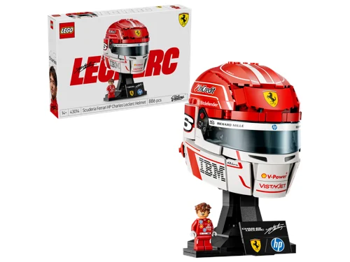 LEGO Editions Scuderia Ferrari HP Charles Leclerc Hjälm 43014, bild 2