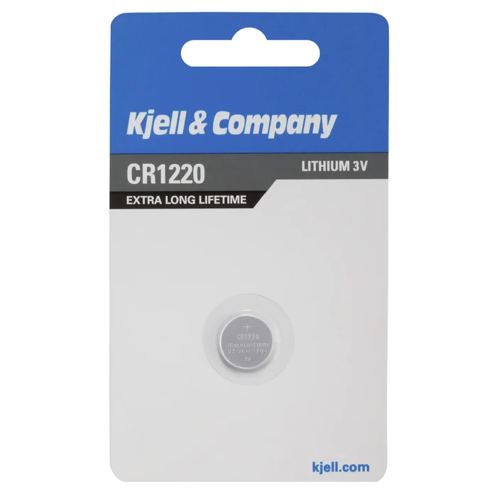 Kjell & Company Litiumbatteri CR1220