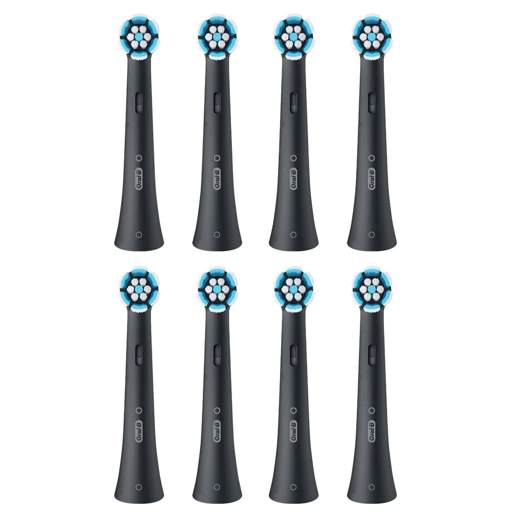 Oral-B Tandborsthuvud iO Gentle Care, 8-pack – svart