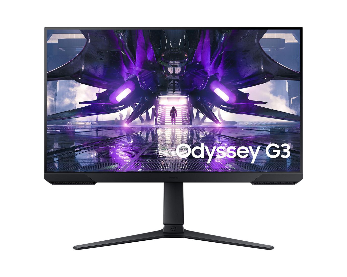 27" Samsung Odyssey G3 LS27AG304NRXEN, VA 1920x1080, 1 ms, 144Hz FreeSync Premium, höjdjusterbar, pivot, HDMI/DP, bild 3