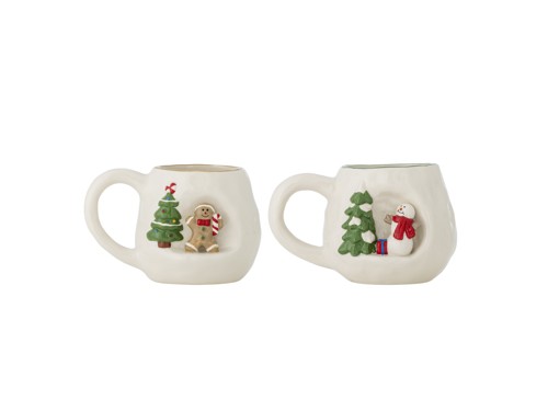 Bloomingville - Ryne Mug - White - Stoneware, bild 2