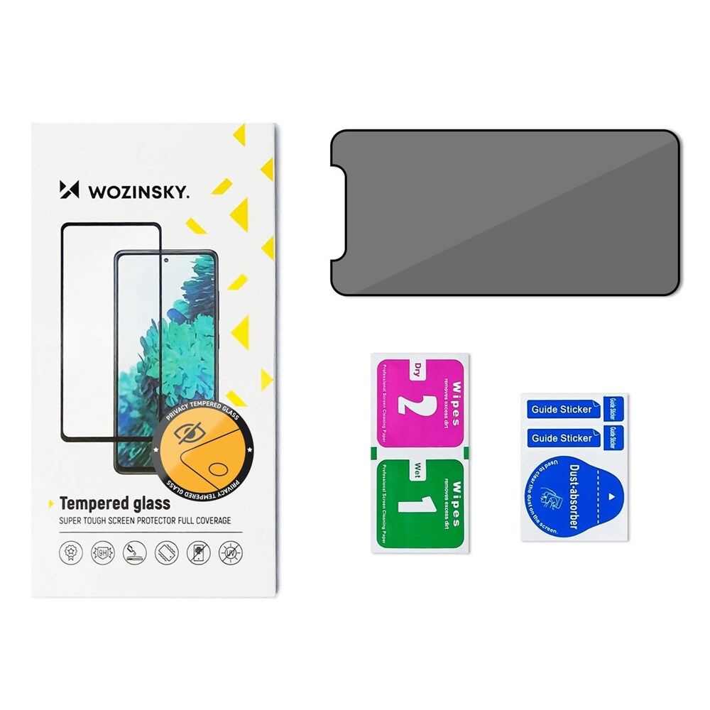 Wozinsky Privacy skärmskydd till iPhone 16 Pro Max med anti-spy filter, bild 2