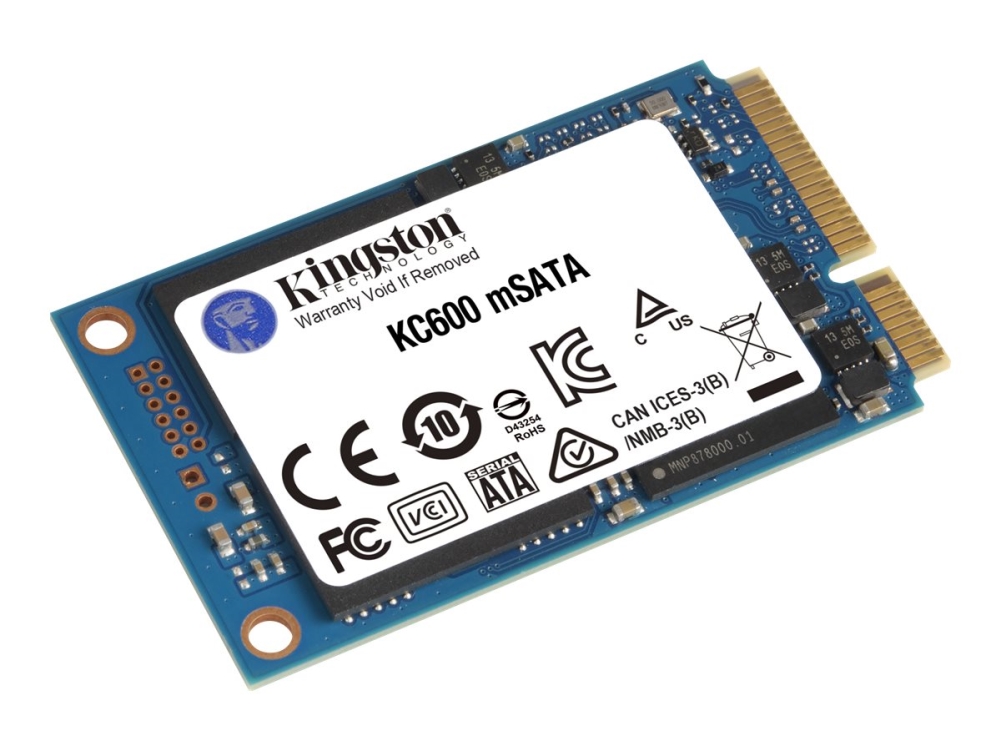 256 GB Kingston KC500 SSD, TLC, mSATA, bild 2