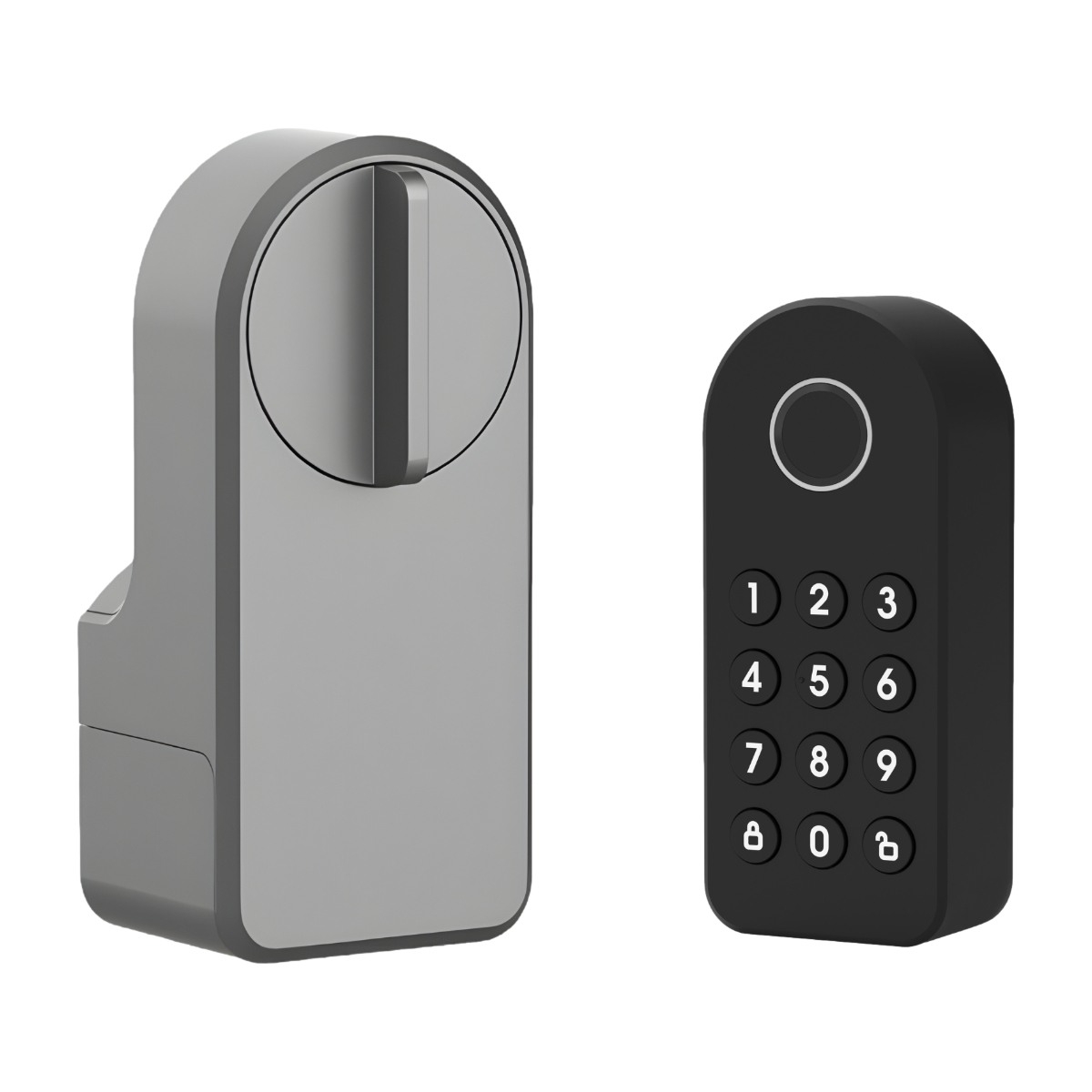 Heimgard Easy Fit smartlås, svart