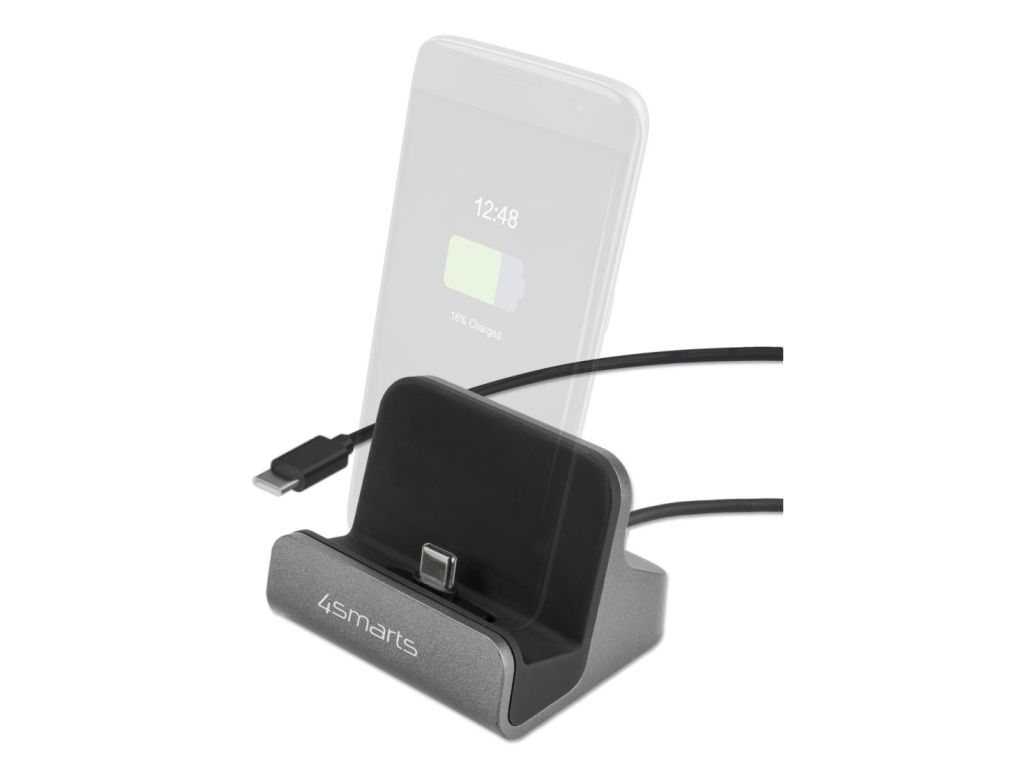 4Smarts VoltDock USB-C laddstation 60W för Smartphones – grå